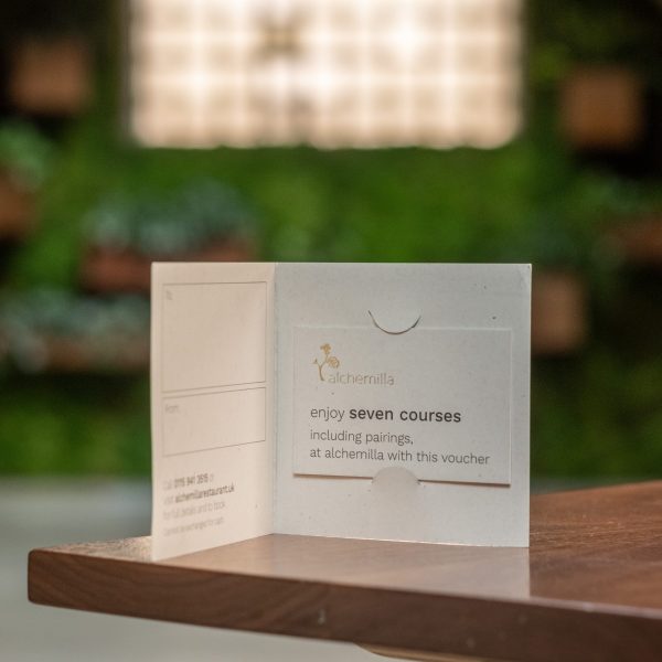 7 Course Gift Voucher with Wine Pairing